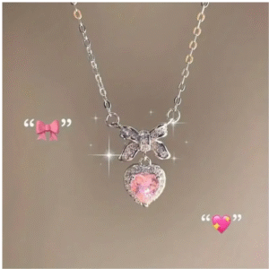 Pink Zircon Necklace