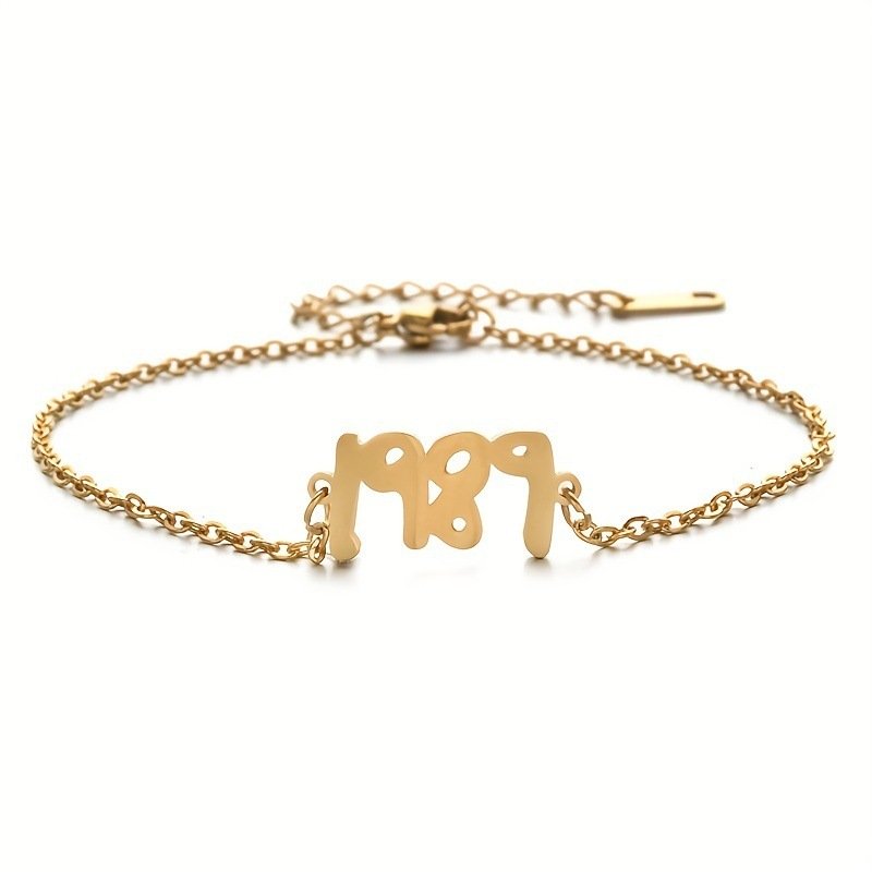 Real Gold Plating O Chain Stainless Steel Anklets - Image 5